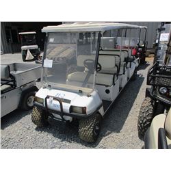 CLUB CAR GOLF CART, - 8 SEATER, ELECTRIC, WINDSHIELD