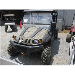 SIDE BY SIDE UTILITY VEHICLE, - GAS ENGINE, CANOPY, WINDSHIELD, DUMP BED