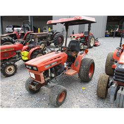 KUBOTA B6200 FARM TRACTOR, - 3PTH, PTO, CANOPY
