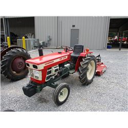 YANMAR YM 1700 FARM TRACTOR, VIN/SN:25023 - 3 PTH, PTO, 9.5-24 TIRES, METER READING 973