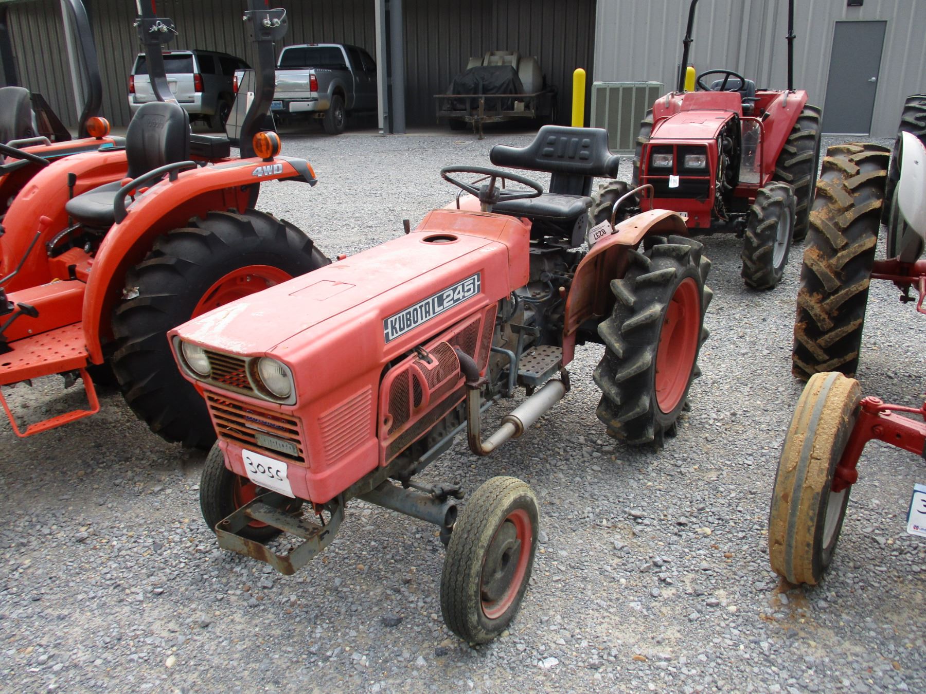 KUBOTA L245 FARM TRACTOR, VIN/SN:126794 - 3 PTH, PTO, 8.3-8/22 TIRES ...