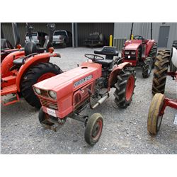 KUBOTA L245 FARM TRACTOR, VIN/SN:126794 - 3 PTH, PTO, 8.3-8/22 TIRES, METER READING 1,241 HOURS