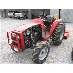 MASSEY FERGUSON FARM TRACTOR, VIN/SN:JH0810 - 3 PTH, PTO, 14.9-24 TIRES, METER READING 1,866 HOURS