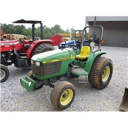 JOHN DEERE 4500 FARM TRACTOR, VIN/SN:250248 - 3 PTH, PTO, ROLL BAR, 44X1800-20 TIRES, METER READING 