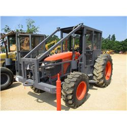 KUBOTA M108 SHD FARM TRACTOR, VIN/SN:M108550294 - MFWD, 3 PTH, PTO, 2 REMOTES, WINCH, CANOPY, SWEEPS