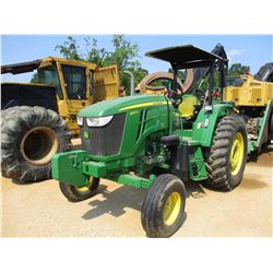 2013 JOHN DEERE 6105D FARM TRACTOR, VIN/SN:050569 - 3 PT HITCH, PTO, 3 REMOTES, ECAB W/AC, 18.4-34 T