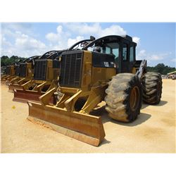 2009 CAT 525C SKIDDER, VIN/SN:52500748 - GRAPPLE, SINGLE ARCH, WINCH, ECAB W/AC, 30.5L32 TIRES, METE