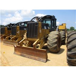 2008 CAT 525C SKIDDER, VIN/SN:500556 - GRAPPLE, SINGLE ARCH, ECAB W/AC, 30.5L-32 TIRES, METER READIN