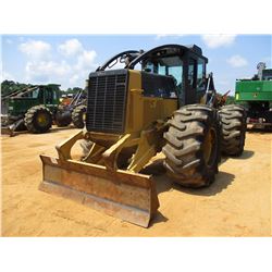 2007 CAT 525C SKIDDER, VIN/SN:52500265 - GRAPPLE, DUAL ARCH, WINCH, ECAB W/AC, 30.5-32 TIRES, METER 