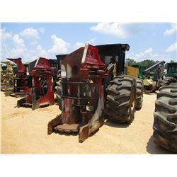 2013 CAT 563C FELLER BUNCHER, VIN/SN:JCB00324 - CAT SH56B SAW HEAD, ECAB W/AC, 30.5L-32 TIRES, METER