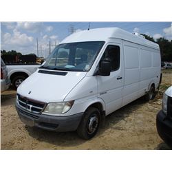 2005 DODGE RAM 3500 CARGO VAN, VIN/SN:WDOPD544655841254 - V8 GAS ENGINE, A/T, ODOMETER READING 89,50