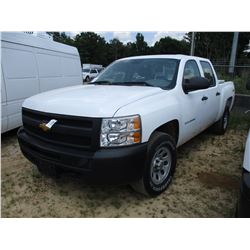 2013 CHEVROLET SILVARADO PICK UP, VIN/SN:3GCPKPEA8DG233421 - V8 GAS ENGINE, A/T, ODOMETER READING 11