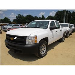 2013 CHEVROLET SILVARADO PICK UP, VIN/SN:3GCPKPEA1DG233132 - V8 GAS ENGINE, A/T, ODOMETER READING 17