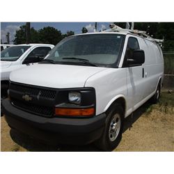 2008 CHEVROLET EXPRESS WORK VAN, VIN/SN:1GCFG15X981219952 - V6GAS ENGINE, A/T, ODOMTER READING 79,72