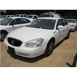 2007 BUICK LUCERNE VIN/SN:1G4HD57217U120111 - V8 GAS ENGINE, A/T