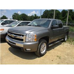 2009 CHEVROLET SILVERADO Z71 PICKUP, VIN/SN:3GCEK23349G154107 - 4X4, CREW CAB, GAS ENGINE, A/T, ODOM