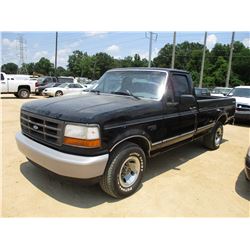 1995 FORD F150 PICKUP, VIN/SN:1FTEF15Y0SNB65108 - GAS ENGINE, 5 SPEED TRANS, ODOMETER READING 220,69