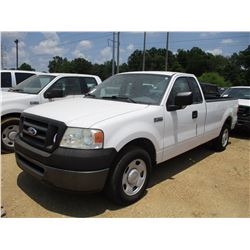 2006 FORD F150 PICKUP, VIN/SN:1FTRF12W86NB71099 - EXT CAB, GAS ENGINE, A/T, ODOMETER READING 90,070 