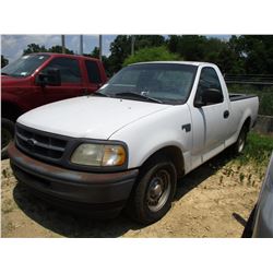 1998 FORD F150 PICK UP, VIN/SN:1FTZF17W7WNB56263 - V8 GAS ENG, A/T, ODOMETER READING 194,434 MILES (