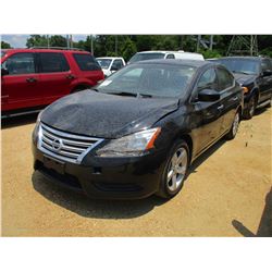 2013 NISSAN SENTRA VIN/SN:3N1AB7AP9DL759888 - GAS ENGINE, A/T, ODOMETER READING 103,397 MILES