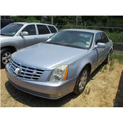 2006 CADILLAC DTS SEDAN, VIN/SN:1G6KD57Y36U145821 - GAS ENGINE, A/T, ODOMETER READING 187,300 MILES