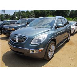 2009 BUICK ENCLAVE CXL VIN/SN:5GAER23D99J121835 - GAS ENGINE, A/T