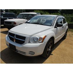 2008 DODGE CALIBER VIN/SN:1B3HB48B08D558740 - GAS ENGINE, A/T, ODOMETER READING 330,951 MILES