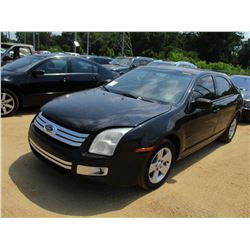 2006 FORD FUSION VIN/SN:3FAFP07Z76R208935 - GAS ENGINE, A/T, ODOMETER READING 67,021 MILES