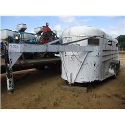 16', T/A, GOOSENECK STOCK TRAILER, ST225/75R15 TIRES