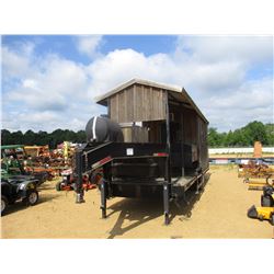 TRAILER WORLD GOOSENECK TRAILER, VIN/SN:1TTGL825391506009 - 25', (2) SLIDE OUT BAR-B-QUE GRILLS, (2)