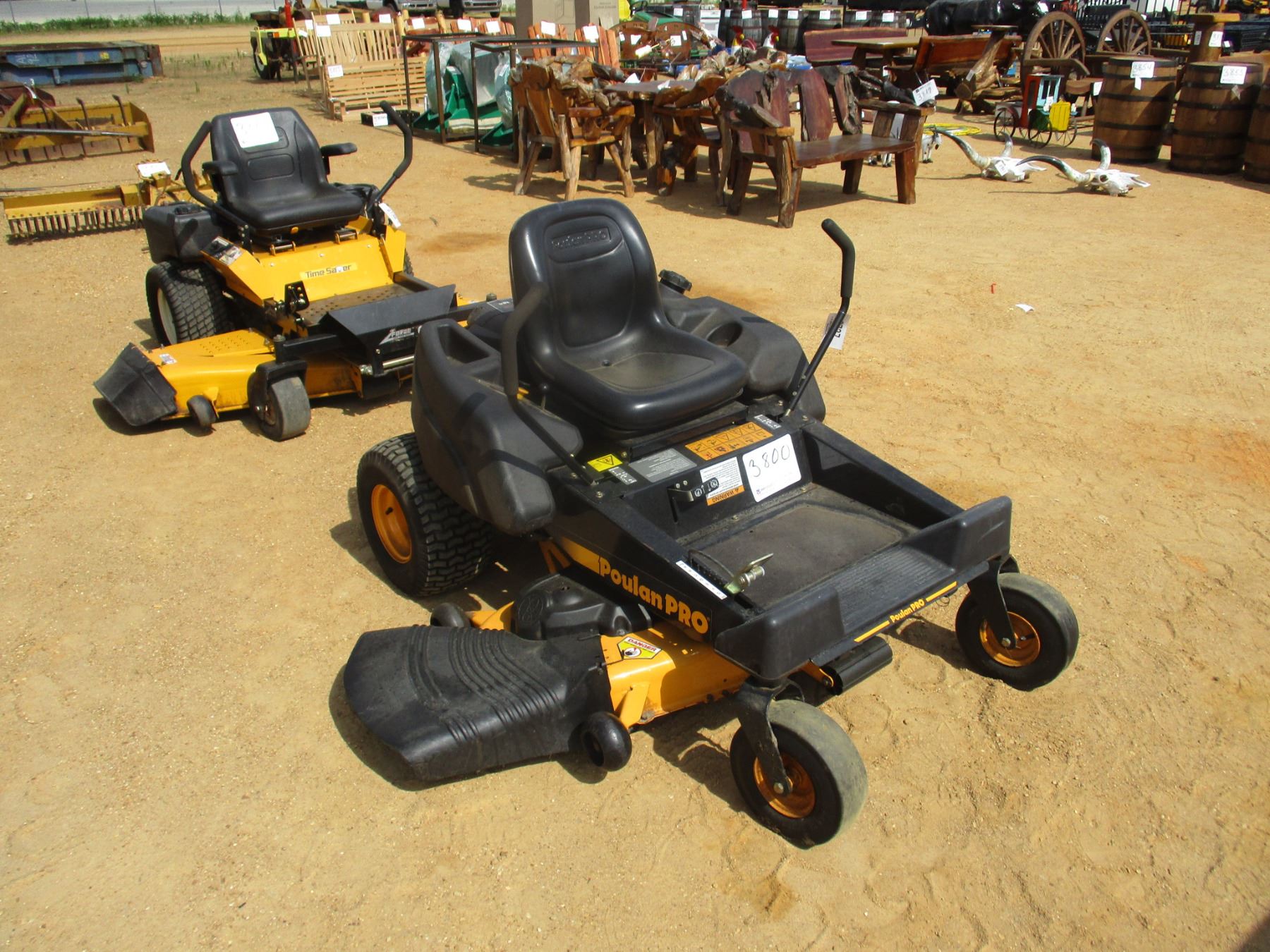 POULAN PRO MOWER, ZERO TURN, 54" J.M. Wood Auction Company, Inc.