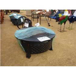 ROUND METAL FIRE PIT