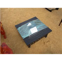 SQUARE METAL FIRE PIT