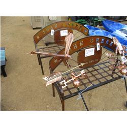 EAGLE METAL WIND VANE