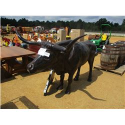 METAL LONGHORN BULL