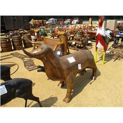 METAL BULL BAR-B-QUE GRILL