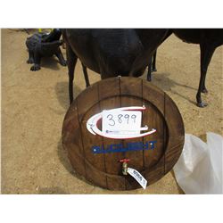 WOODEN BUD LIGHT SIGN
