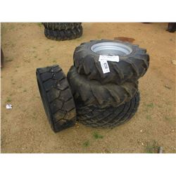 (4) MISC SIZE TIRES