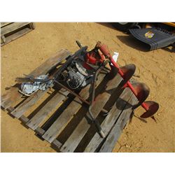 HAND AUGER W/GAS ENGINE