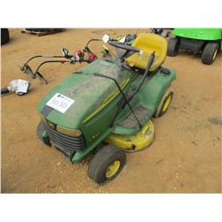 JOHN DEERE LT155 RIDING MOWER, - 38"
