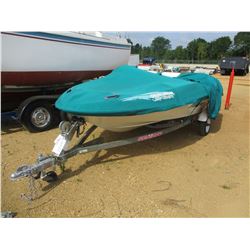SEA DOO CHALLENGER JET BOAT, - WITH S/A GALV TRAILER