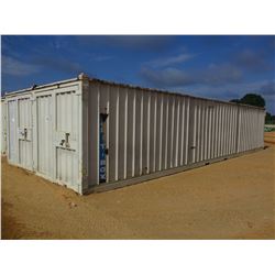 STEEL SHIPIPNG CONTAINER, - 40'