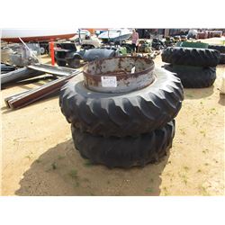 (2) 18.4-38 TIRES & RIMS
