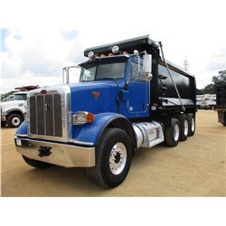 2015 PETERBILT 365 DUMP, VIN/SN:1NPSC7TX5FD273970 - TRI-AXLE, 450HP CUMMINS ISX12 ENGINE, EATONG A/T