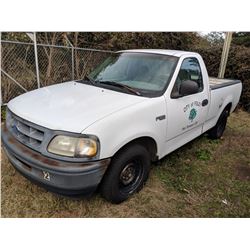 1997 FORD F150 PICKUP, VIN/SN:1FTDF17W7VNC96953 - GAS ENGINE, A/T, ODOMETER READING 133,274 MILES, S