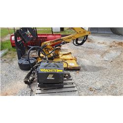 ALAMO MACHETE BOOM MOWER, VIN/SN:02033 - 60" CUT, NO FRAME (COUNTY OWNED) (SELLING ABSETEE LOCATED I
