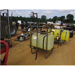 100 GALLON SPRAYER TANK & FRAME