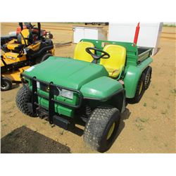 JOHN DEERE GATOR VIN/SN:VG06X4D032262 - 4X6, T/A, DIESEL ENGINE, DUMP BED, METER READING 946 HOURS