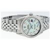 Image 4 : Rolex Stainless Steel Blue MOP Diamond DateJust Men's Watch