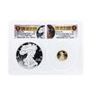 2016-W American Silver & Gold Eagle 30th Anniversary Proof Bimetallic Set PCGS P